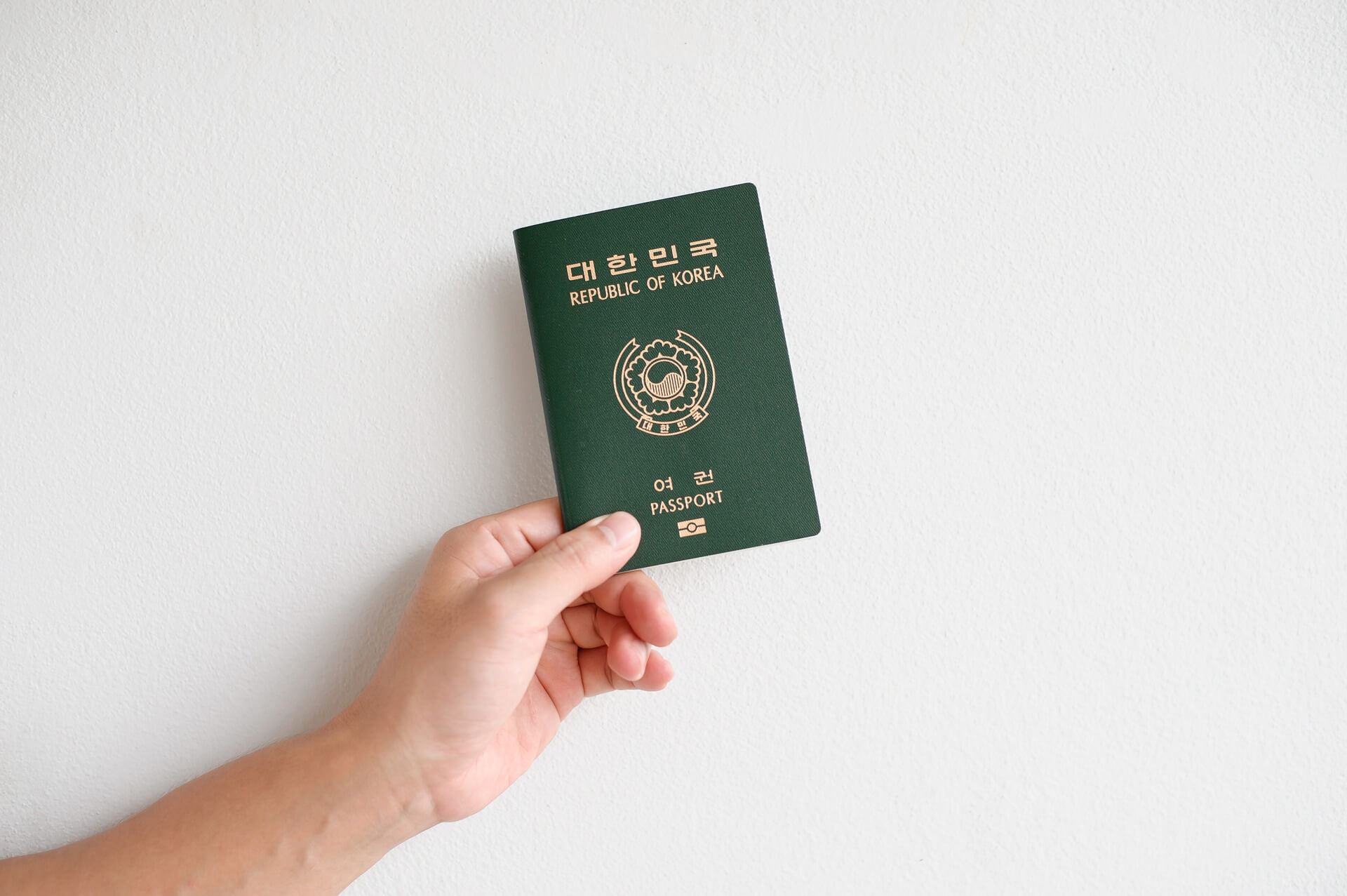 Bild des koreanischen Passes